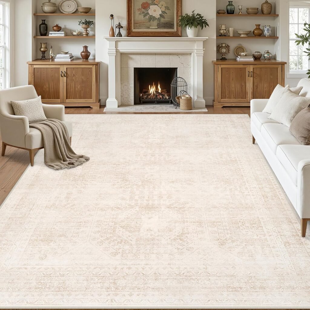 Luxturiy 8x10 Washable Area Rug Review for Living Room and Bedroom